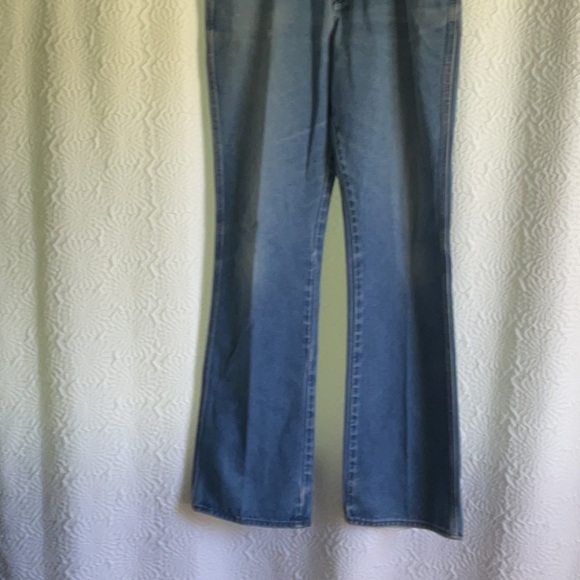 Wrangler Blue Bootcut Jeans Premium Denim vintage - Picture 2 of 7